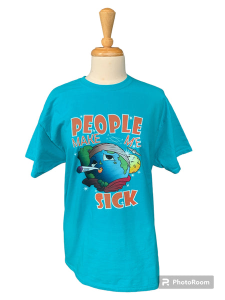 LG Graphic Tee | People Make Me Sick