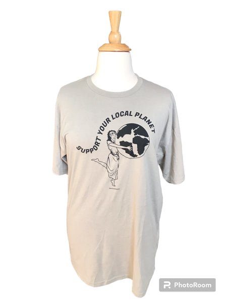 2XL Graphic Tee | Support Your Local Planet