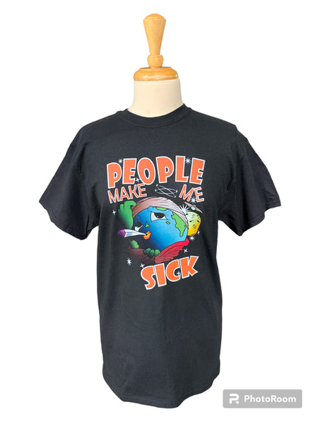 MD Graphic Tee | People Make Me Sick