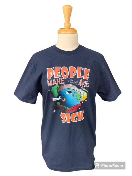 MD Graphic Tee | People Make Me Sick