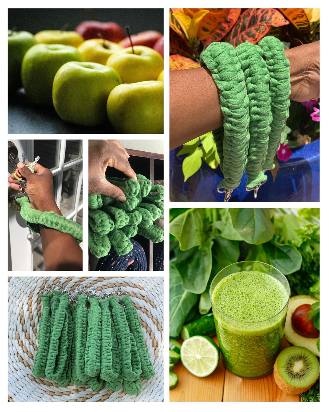 Braided Wristlet