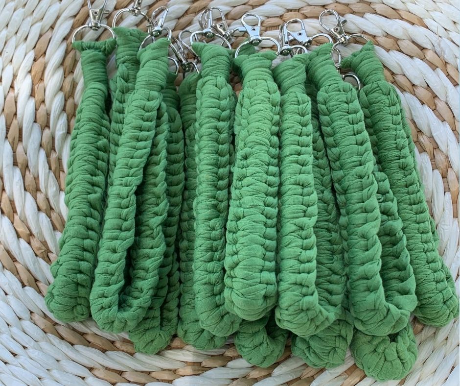 Braided Wristlet