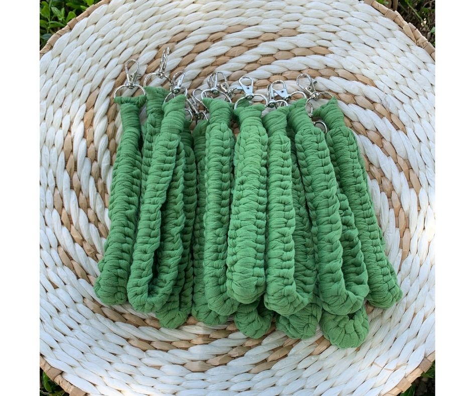 Braided Wristlet