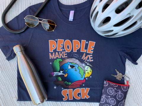 MD Graphic Tee | People Make Me Sick