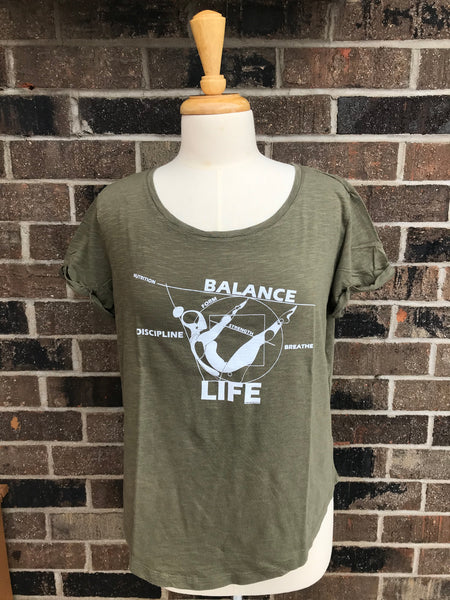 MD Graphic Tee | Life Balance